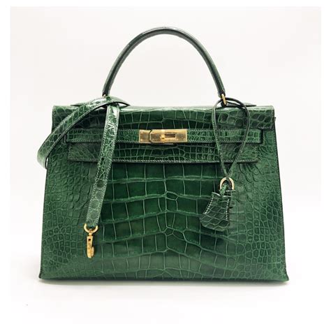 sac en peau de crocodile hermes|hermes alligator bags.